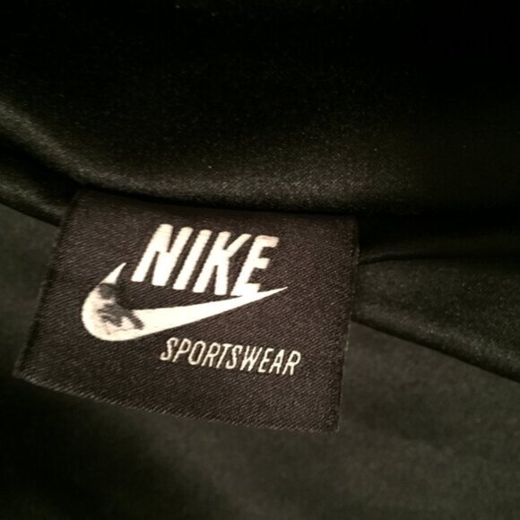 Nike Sportswear Football Club Wool/Leather Varsity Jacket Coat Plaid Men's XS - Picture 4 of 6